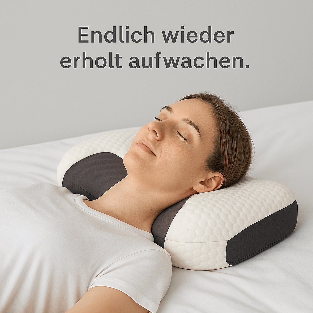 Calyvra Schlafkissen – Weil erholsamer Schlaf kein Luxus sein sollte.