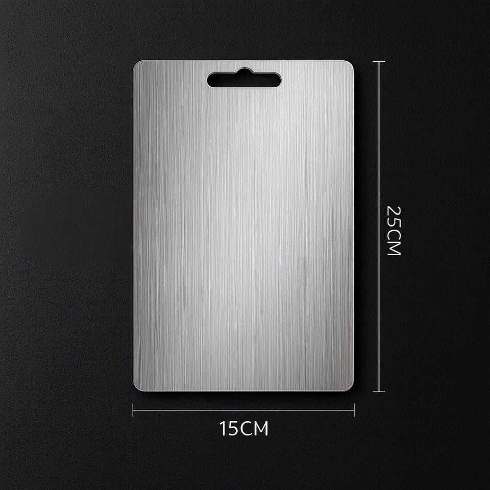 Auromnis – Dein hygienisches Schneidebrett aus Edelstahl