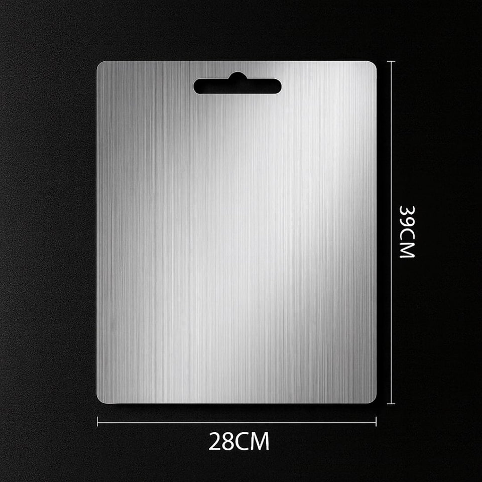 Auromnis – Dein hygienisches Schneidebrett aus Edelstahl