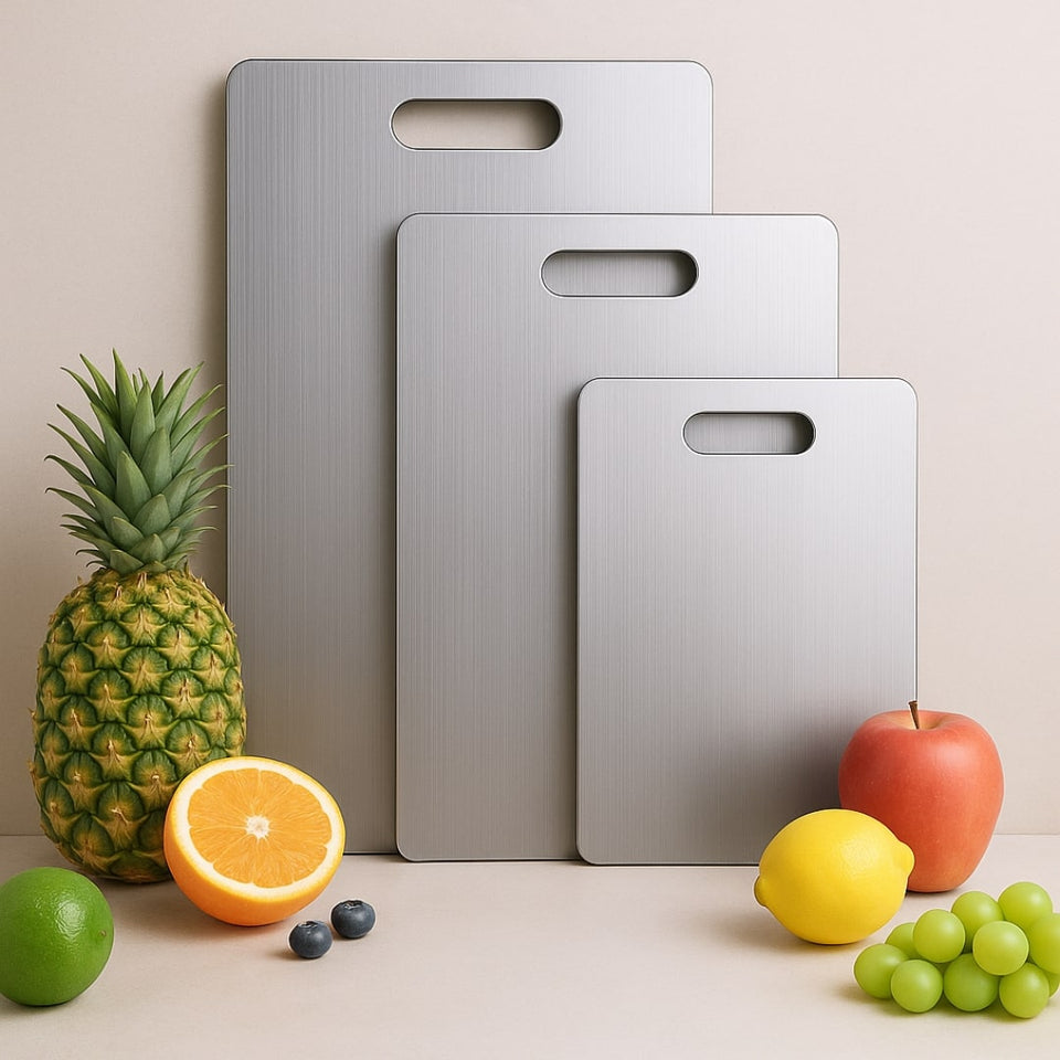 Auromnis – Dein hygienisches Schneidebrett aus Edelstahl